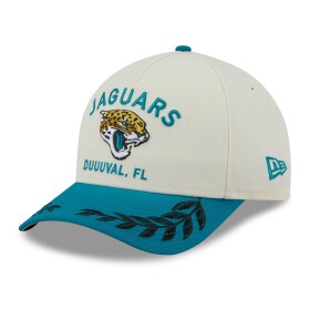 New Era Pánská kšiltovka Jacksonville Jaguars NFL 2025 Draft 9FORTY M-Crown A-Frame Snapback - Béžová