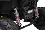 Mamido Elektrické autíčko Buggy Madman bílé | UTV-MX 4x4 | EVA kola | 12V 10Ah | EKO kůže