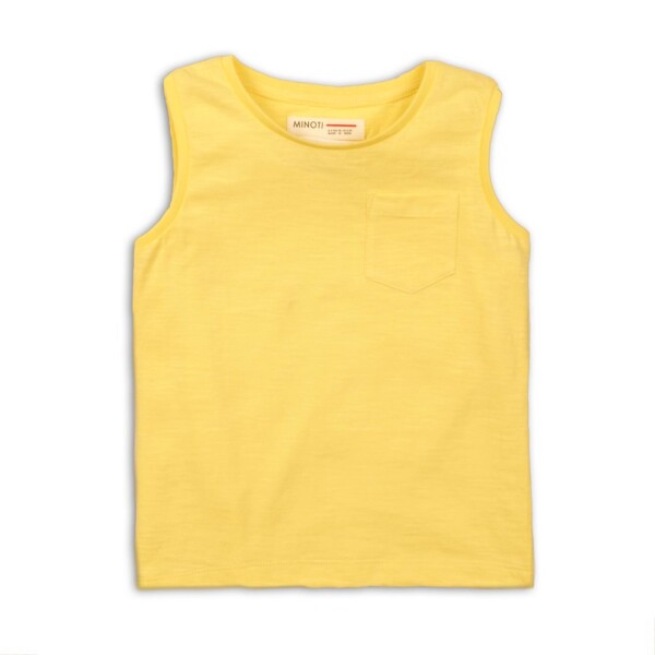 Tílko chlapecké, Minoti, 1VEST 8, žlutá - 74/80 | 9-12m