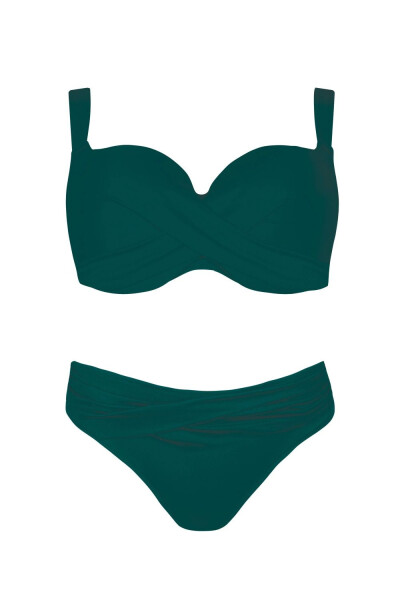 Dámské dvoudílné plavky Fashion 29 995SV1 7 - SELF zelená 70/G