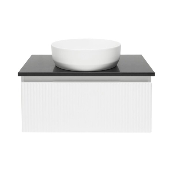 Koupelnová skříňka s deskou z umělého kamene SAT Evolution 78x30x44,8 cm bílá mat SATEVO80WMTK SATEVO80WMTK