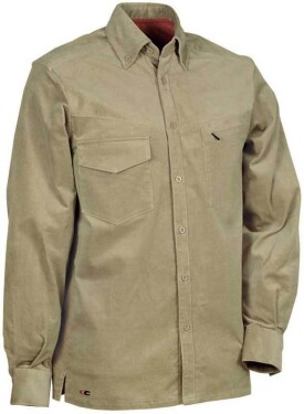 Pracovní košile COFRA BAHIA Barva: Khaki, Velikost: 2XL (CABAHIA_00_XXL)