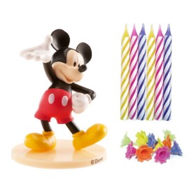 Dortisimo Dekora nejedlá dekorace se svíčkami Mickey Mouse