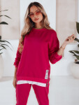 Dámská tepláková souprava TORONTO fuchsiová FashionStreet AY0955 S