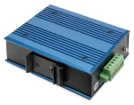 DIGITUS DN-651130 modrý / Switch / průmyslový / 4x 10/100 Mbit / 1x SFP slot / DIN lišta (DN-651130)
