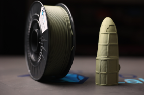 3DLabPrint Polylite 1.0 LW PLA army green filament 1,75 mm 3D LabPrint 1kg
