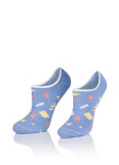 Dámské vzorované ponožky Intenso 1818 Cotton 35-40 grafit 38-40