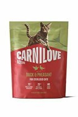 Carnilove Cat Active Dry Duck&Pheas.Steril.Ad.AB 400g