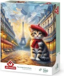 ART PUZZLE 40270 Puzzle Kočičí umělec v Paříži