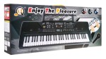 Mamido Dětský velký Keyboard černý