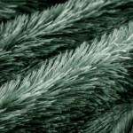 Jednobarevná chlupatá deka zelené barvy Šířka: cm Délka: cm