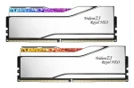 G.Skill Trident Z5 Royal NEO RGB 64GB (2x32GB) DDR5 6000MHz bílá / CL26 / DIMM / Non-ECC/ EXPO (F5-6000J2636H32GX2-TR5NS)