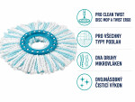 Leifheit Náhradní hlavice Twist Disc Mop Micro Duo