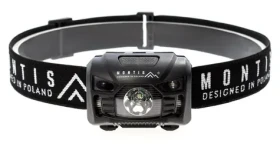 Montis MT001 černá / Čelová svítilna / LED / 3 W / 1200 mAh / USB nabíjení / pohybový senzor (MT001)