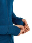 ICEBREAKER Mens Mer 200 Realfleece Descender LS Zip H, Atlantis/Arctic velikost: M