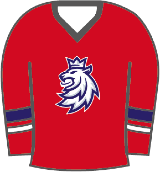 STŘÍDA SPORT Odznak dres Lev červený