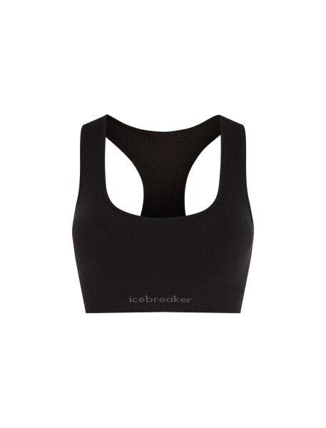 Dámská merino podprsenka ICEBREAKER Wmns 260 Zoneknit Seamless Bra, Black velikost: S