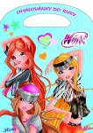 Winx club - Omalovánky do ruky A4