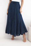 Dámská maxi bavlněná sukně s gumou v pase model 22270461 - K-Fashion Velikost: UNI