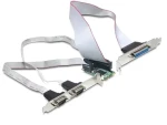 Delock MiniPCIe I/O PCIe full size 2 x seriový RS-232 / 1 x paralelní (95232)