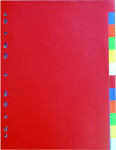 Rozdružovač PP A4, 2x6 barev PP 120my