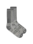 Pánské merino turistické ponožky ICEBREAKER Mens Hike+ Mountaineer Mid Calf, Jet Heather/Black velikost: 39-41,5 (S)