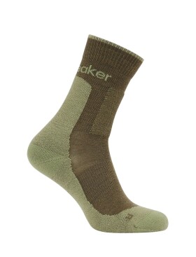 ICEBREAKER Mens Hike+ Medium Crew, Loden/Lichen velikost: 39-41,5 (S)
