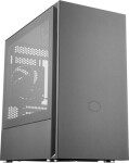 Cooler Master Silencio S400 TG / Micro ATX / 2x USB 3.0 + čtečka SD karet / 2x 120 mm / Bez zdroje / průhledná bočnice (MCS-S400-KG5N-S00)