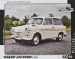 RETRO-AUTA Puzzle č.70 Trabant 600 Kombi (1963)