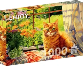 ENJOY Puzzle Kočička z venkovské kuchyně