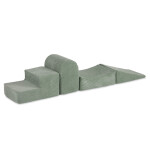 PLUSH NEST PLUSH NEST Molitanová hrací sestava (4 díly) Prémiový manšestr zelená