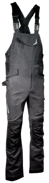 Pracovní kalhoty s laclem COFRA REDONDA Barva: Černá, Velikost: 56 (V488_0_06_56)