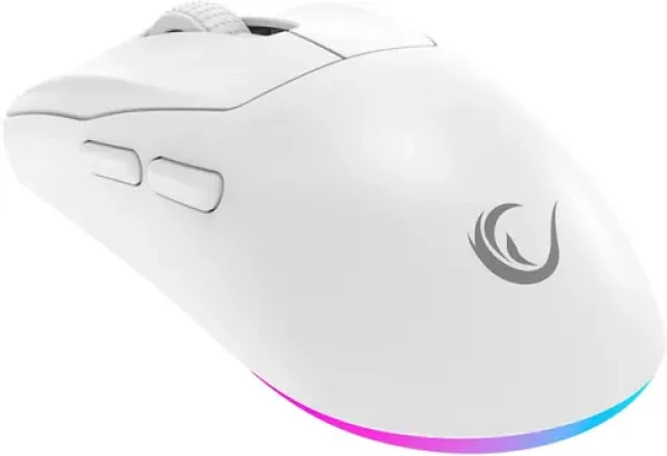 Rampage Prote M5 Pro bílá / Herní bezdrátová myš / optická / 26000 DPI / RGB LED / 1000 Hz (PROTEM5PRO-WHITE)