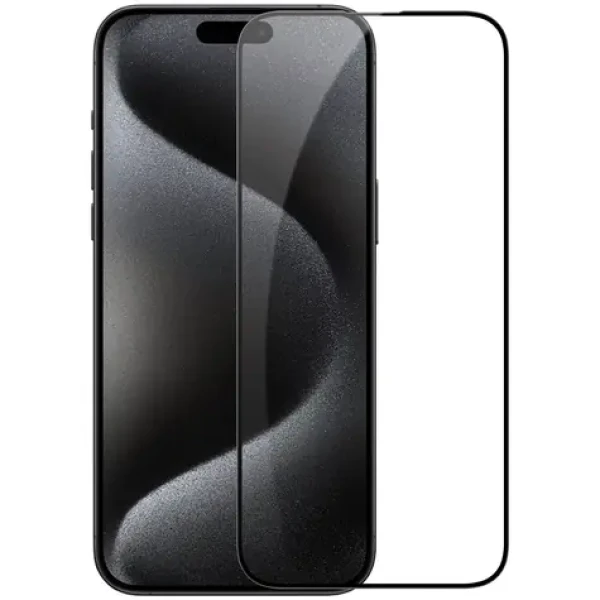 Nillkin Tvrzené Sklo 2.5D CP+ PRO pro Apple iPhone 15 Pro Max černá (6902048268487)