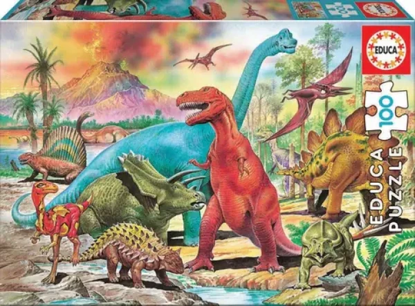 EDUCA Puzzle Dinosauři