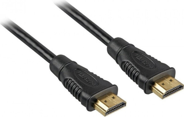 PremiumCord kabel HDMI A - HDMI A M/M 2m zlacený 1.4 ethernet (8592220006792)