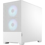 Fractal Design Pop Mini Air RGB Clear Tint bílá / mATX / 2x USB 3.0 / 3x 120mm / bez zdroje / průhledná bočnice (FD-C-POR1M-01)