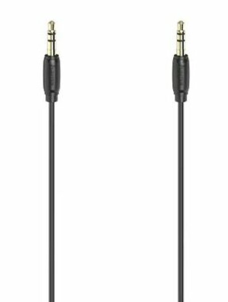 Hama 205118 audio slim kabel jack - jack 1.5 m černá (205118-H)