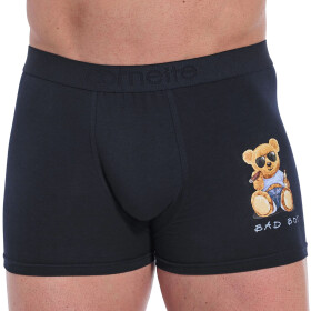 Pánské boxerky 280/246 Tatoo Bad boy - CORNETTE tmavě modrá XL