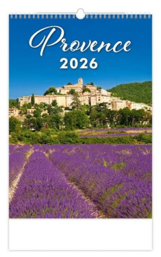 Kalendář nástěnný 2026 - Provence