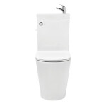 WC kombi komplet s umývátkem včetně ventilu SAT Brevis vario odpad SATBRE34 SATBRE34