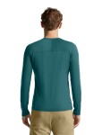 ICEBREAKER Mens Merino 150 Ace LS Tee UPF, Tidal Teal (vzorek) velikost: M