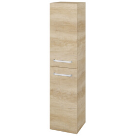 Dřevojas - Vysoká skříň s košem na prádlo DOS SVD2K 35 - D15 Nebraska / Úchytka T01 / D15 Nebraska / Pravé 210618AP