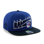 47 Brand Pánská Kšiltovka New York Rangers Hazelwood Snapback