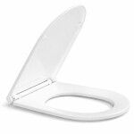 Mereo WC kombi, vario odpad, kapotované, Smart Flush RIMLESS, keramické vč. sedátka VSD91T1