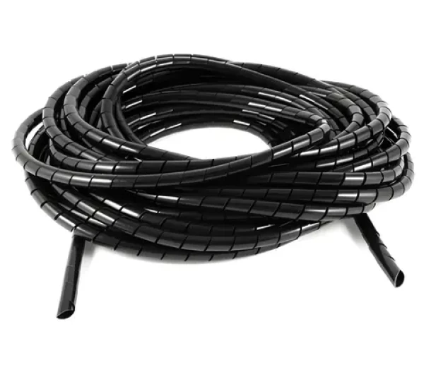 Nedis Kabelová spirála / Organizér kabelů / 15-100 mm / Délka 10 m / černá (SWB KS-19BLACK)