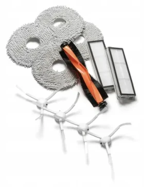 JETtools AN323AS / Sada příslušenství pro vysavač / Xiaomi S10+/X10+/X20+ / 2x filtr, 3x kartáč, 4x mop (SB10773)