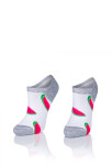 Dámské vzorované ponožky Intenso 1818 Cotton 35-40 grafit 38-40