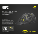 Cyklistická přilba Giro Radix MIPS Mat Metalic Black/Lime M