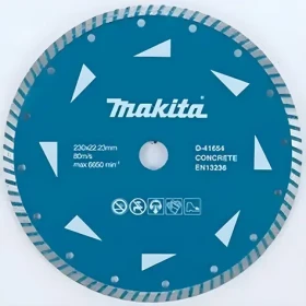 Makita Diamantový kotouč na beton 230x22,2 mm / Řezný kotouč / suché řezání / 6650 min?1 (D-41654)